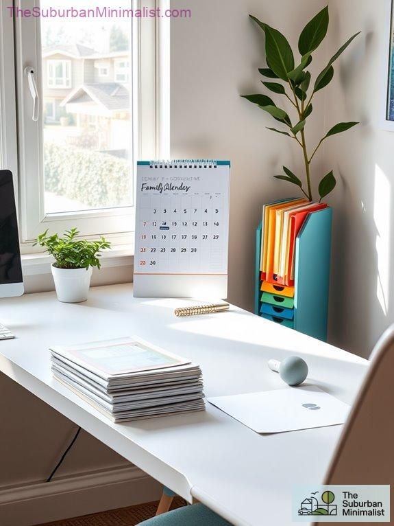 consistent paperwork management schedule