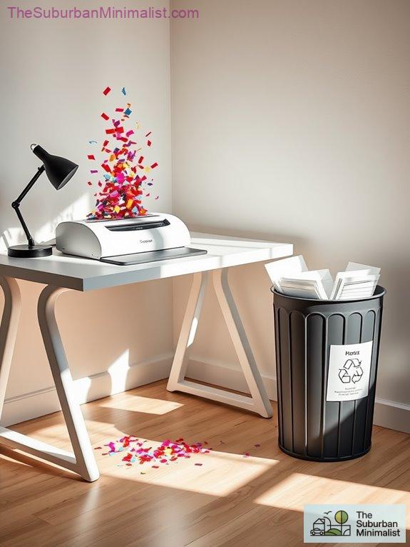 eliminate unneeded paperwork safely