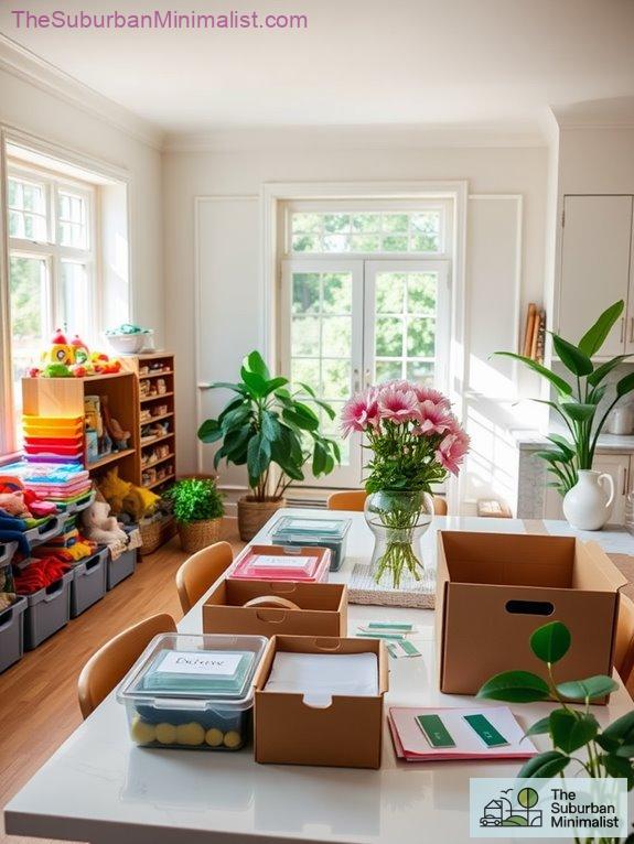 engaging family in decluttering