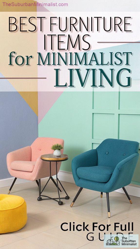7 Best Furniture Items for Minimalist Living - The Suburban Minimalist