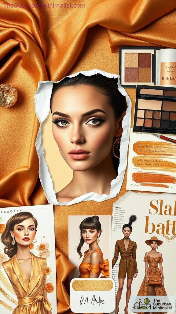 bronze and gold eyeshadows