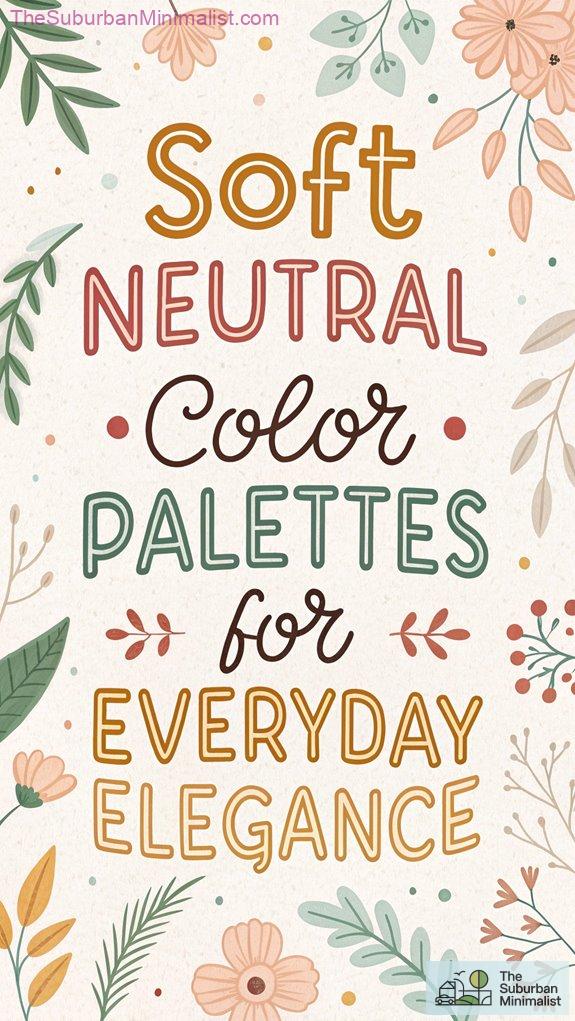 Complex Neutral Color 10 Soft Neutral Color Palettes for Everyday Elegance - The Suburban ...
