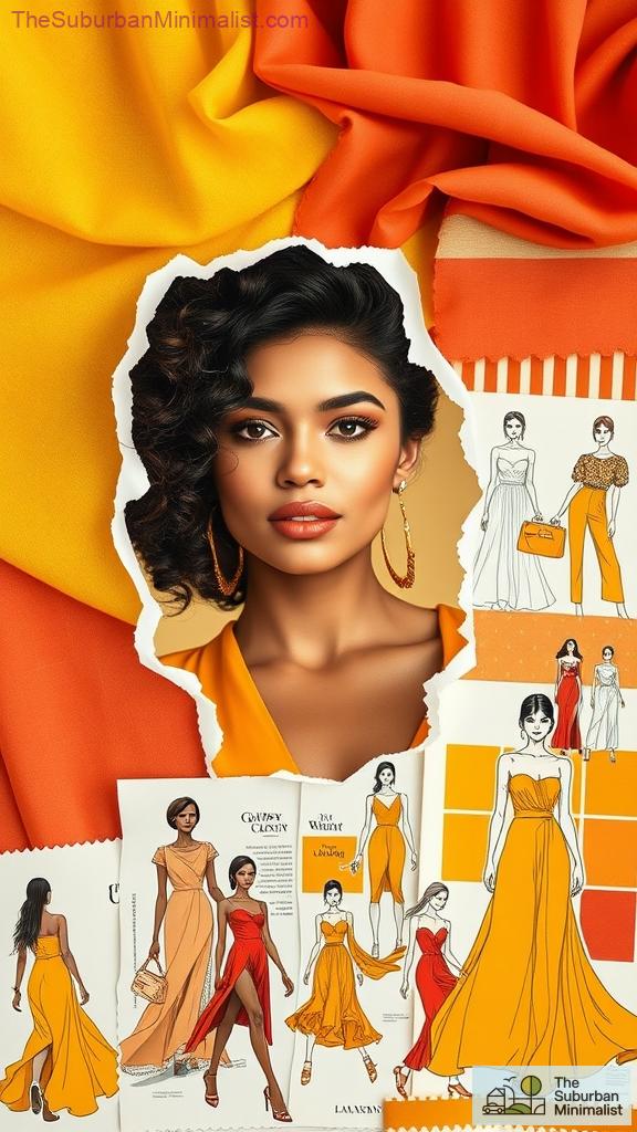 vibrant warm colored wardrobe essentials