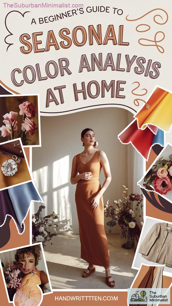 Colour Analysis Quick Guide A Beginner's Guide to Seasonal Color Analysis at Home - The Suburban ...