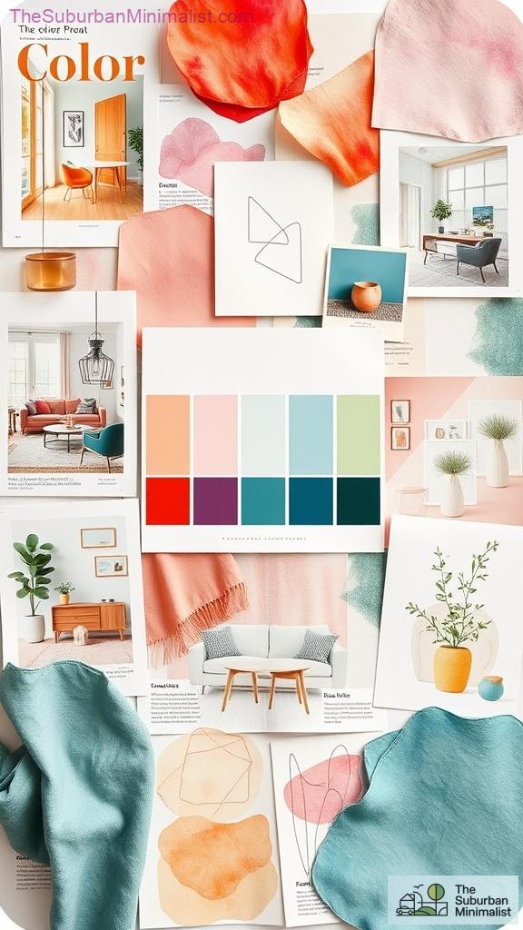 vibrant hues and shades