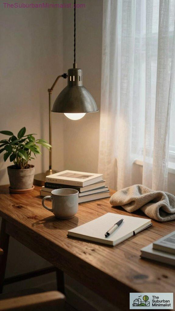 calm through contrast fixtures