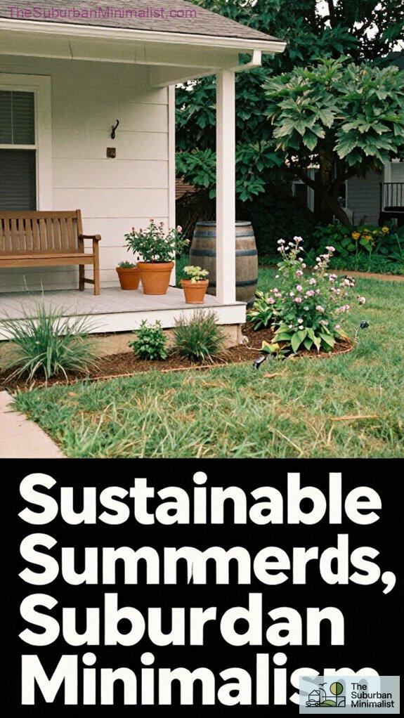 Sustainable Summer Yards With Suburban Minimalism