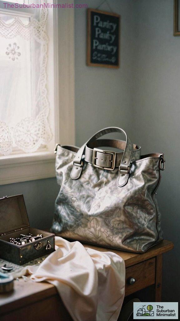 elegant tactile metallic accessories