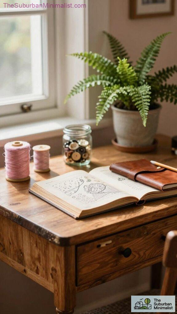 gentle purposeful suburban space