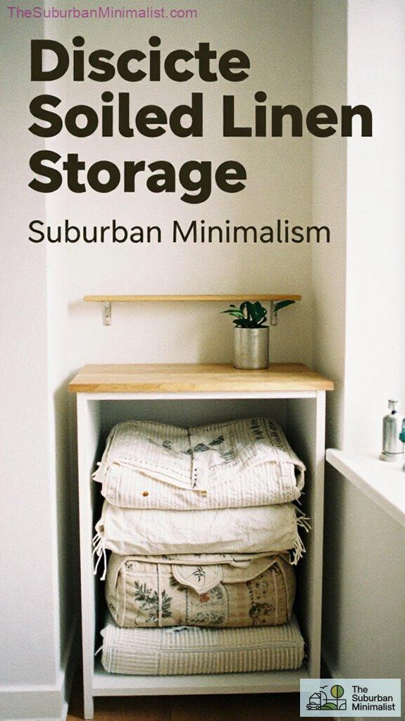 hidden linen storage design