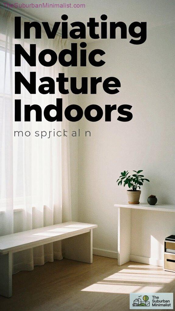 indoor natural nordic decor
