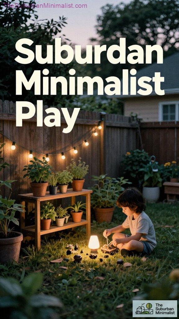 minimalist suburb play