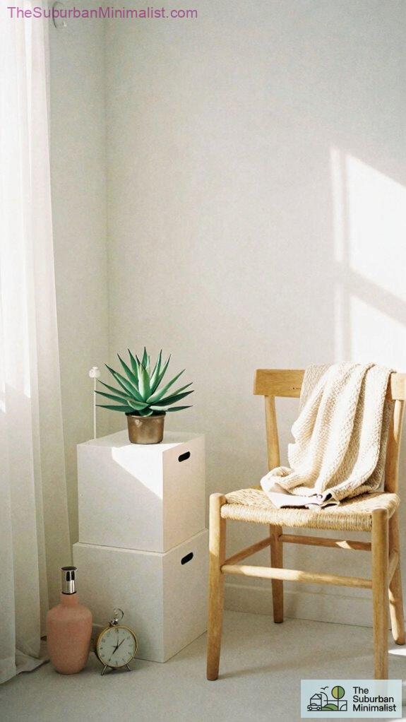 minimalist suburban home decor