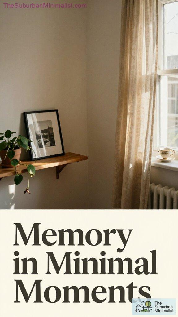 minimalist suburban memory tribute