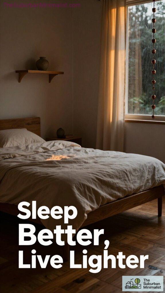 minimalist suburban sleep