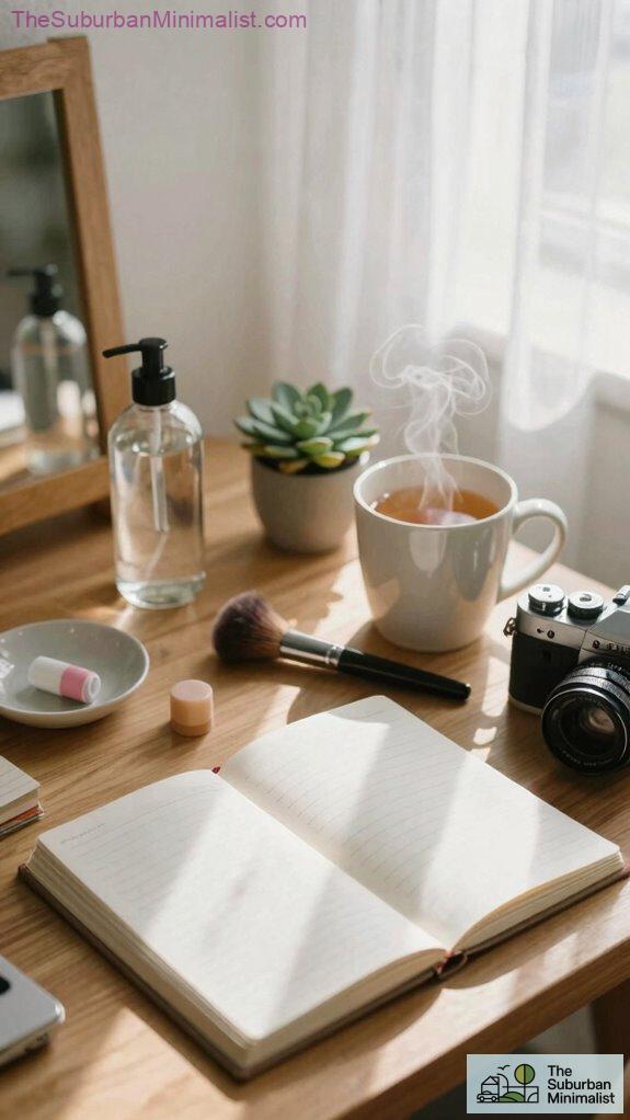 monthly declutter and refresh