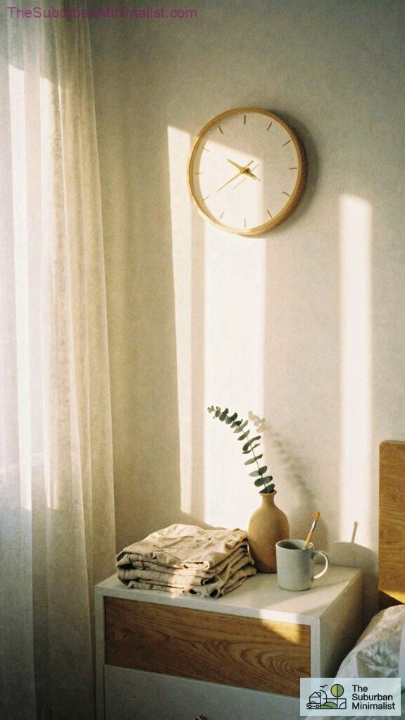 natural wooden minimalist clocks