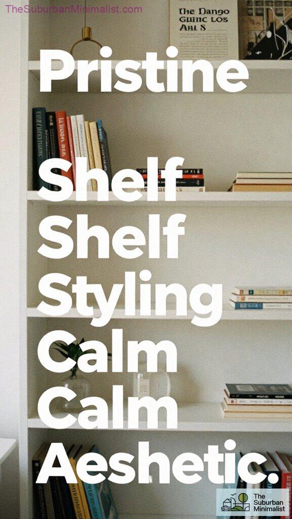 Styling Your Bookshelves for a Pristine Aesthetic