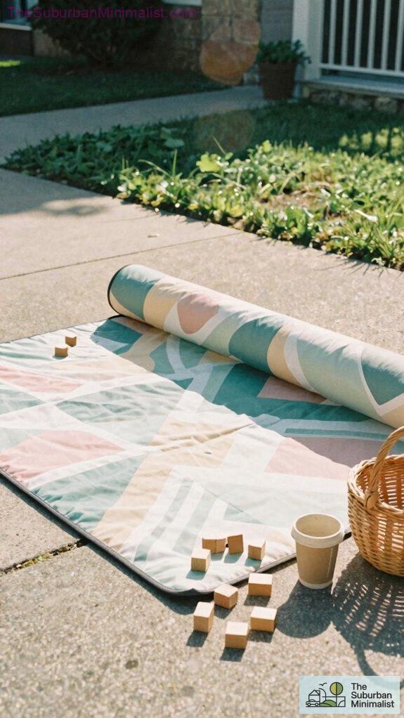 portable eco friendly outdoor mats