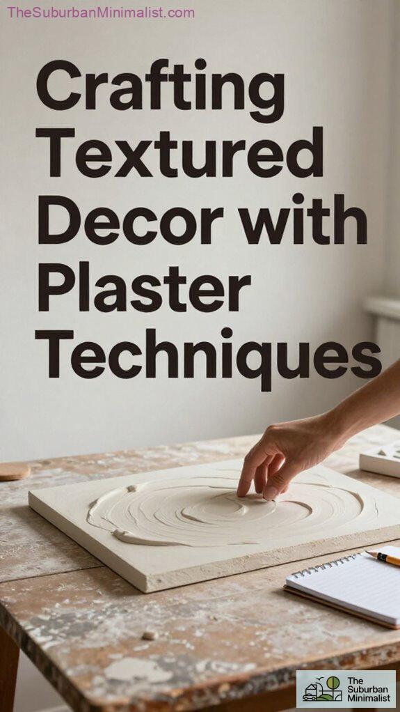 Crafting Textured Decor With Simple Plaster Techniques
