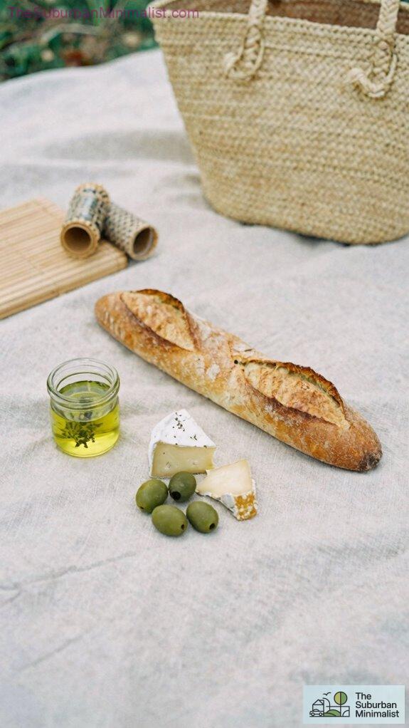 simple stylish eco friendly picnic