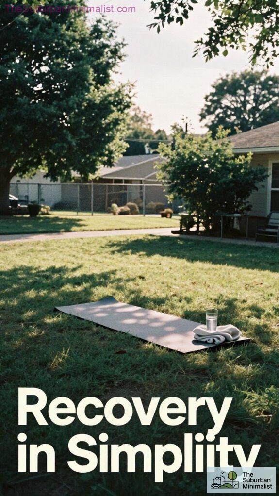 simple suburban recovery routine