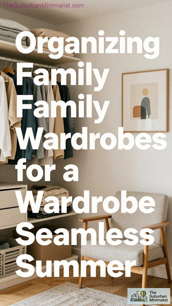 Organizing Family Wardrobes for a Seamless Summer