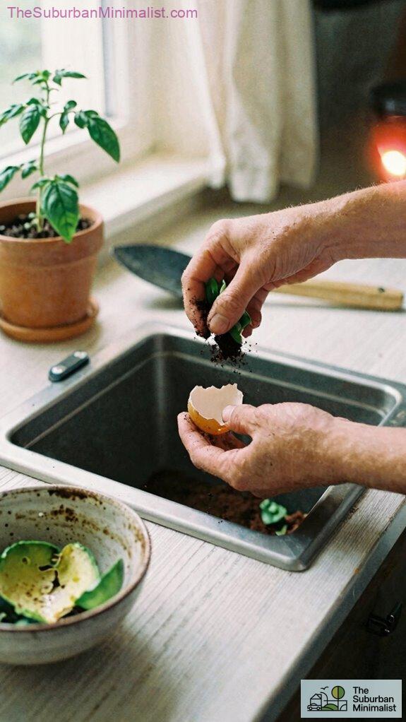 sustainable kitchen compost ecosystem