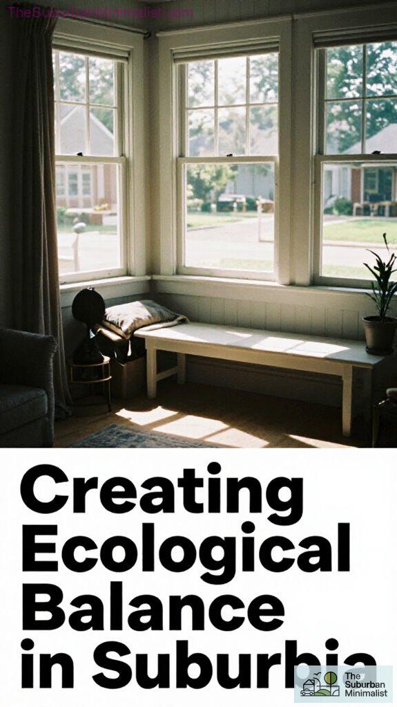Creating Ecological Balance With Suburban Minimalism