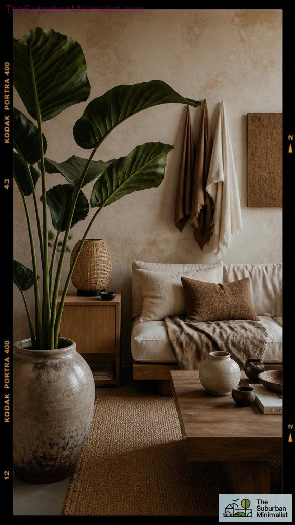 balance natural textures seamlessly