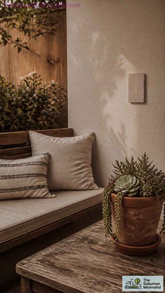 calm eco friendly garden design