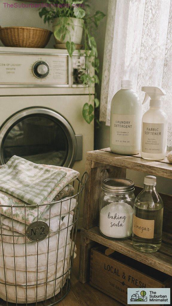 eco friendly natural laundry routine