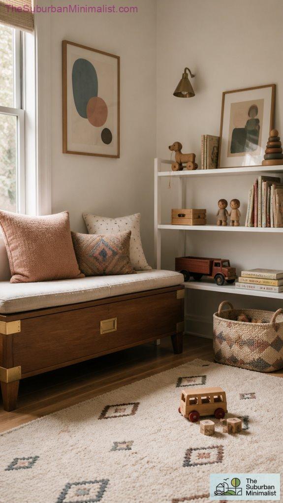 elegant vintage minimalist sanctuary