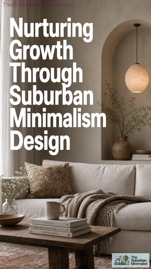 minimalist suburban growth