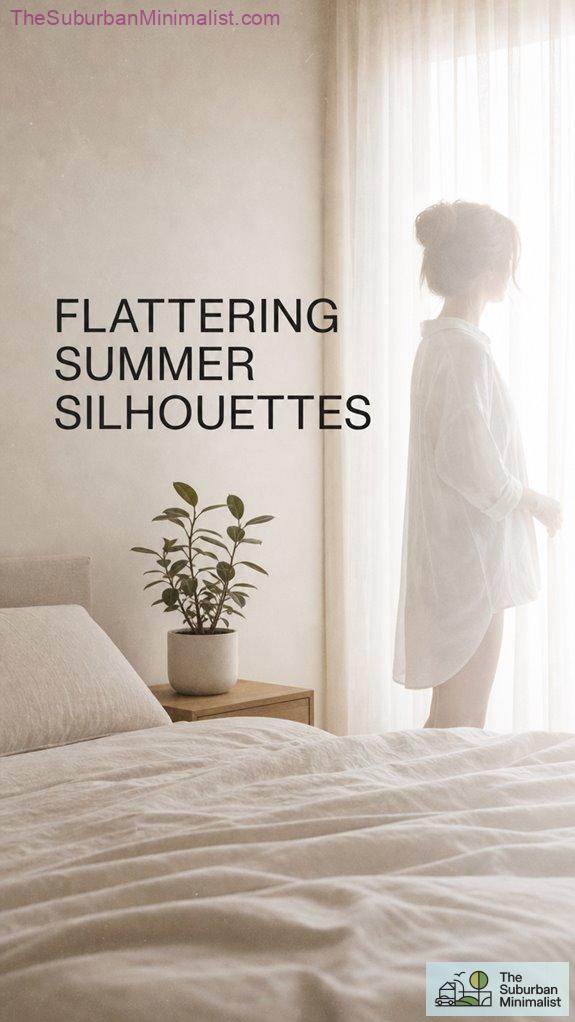 Flattering Summer Silhouettes With Suburban Minimalism