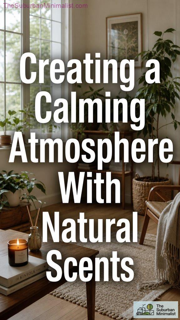 natural scents promote calm