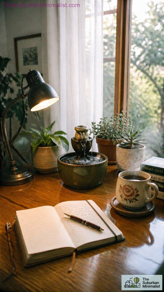 nature inspired calming ambiance