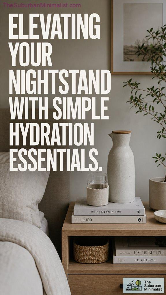nightstand hydration essentials