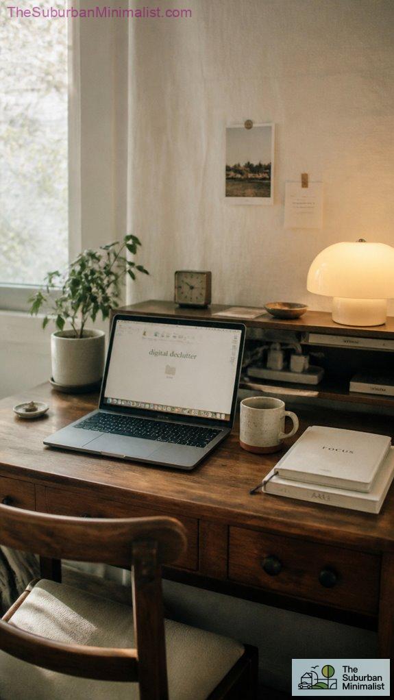 sleek organized digital sanctuary
