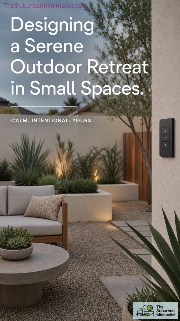 small space outdoor sanctuary