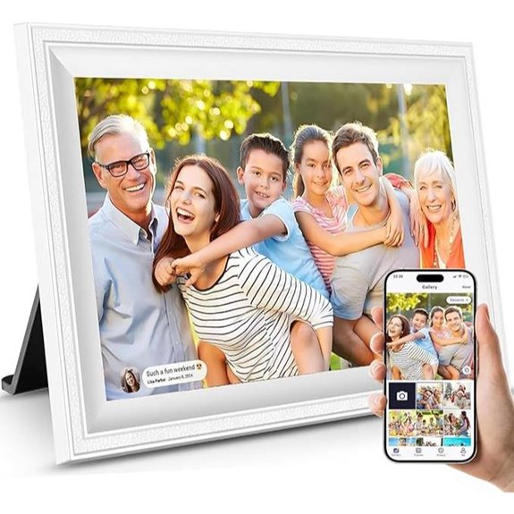 Smart WiFi Digital Photo Frame 10.1-inch 16GB