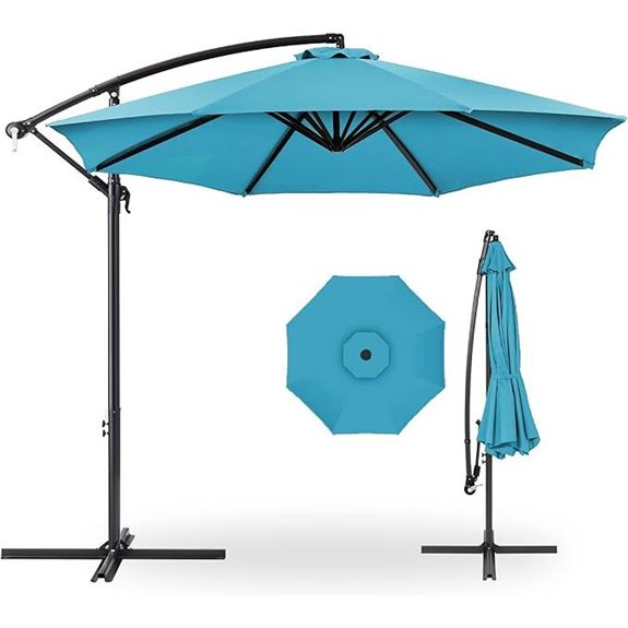 Best Choice 10ft Offset Cantilever Patio Umbrella