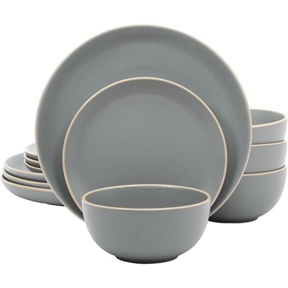 Gibson Home Rockaway 12-Piece Dinnerware Set for 4