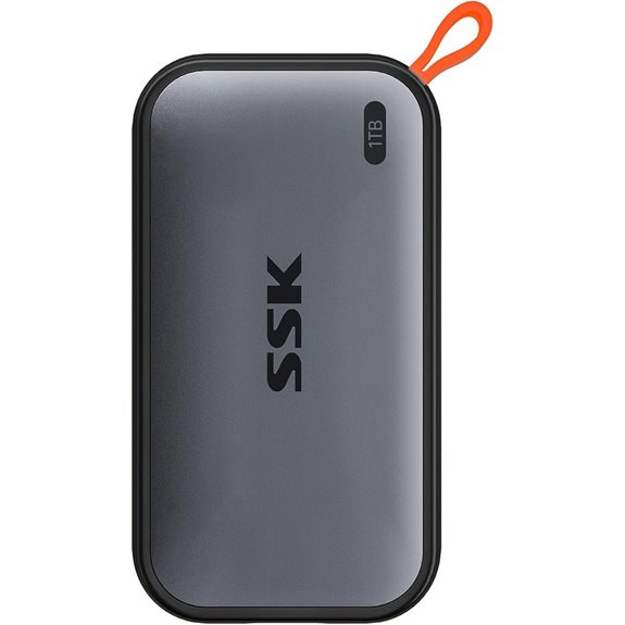 SSK 1TB Portable SSD with USB-C & Fast Speeds