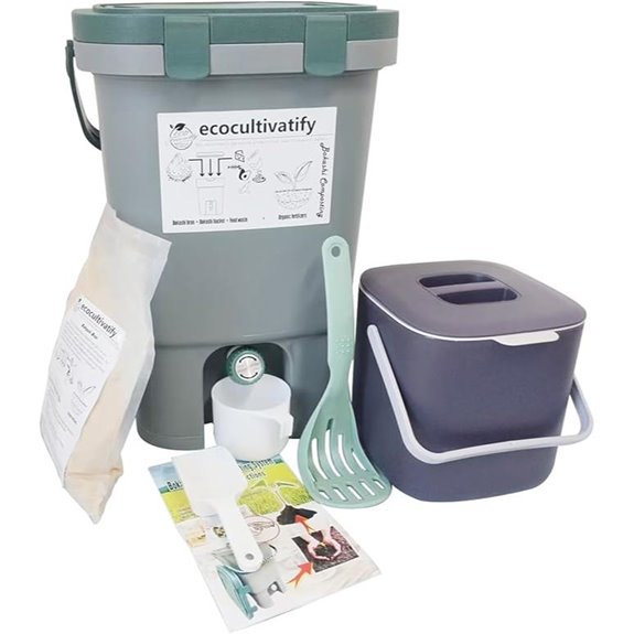20L Bokashi Compost Bin with Starter Kit