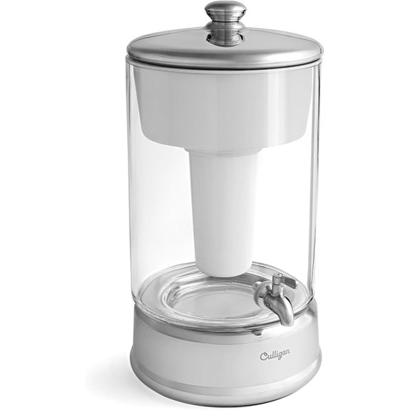 Culligan 40-Cup Glass Water Filter Dispenser with Advanced Filter