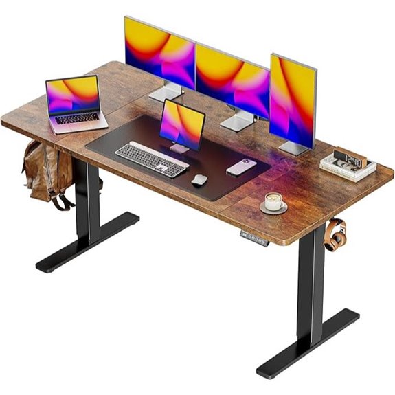 Huuger 55x28 Electric Adjustable Standing Desk