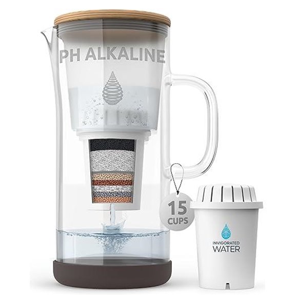 Invigorated Water pH Restore Alkaline Water Pitcher