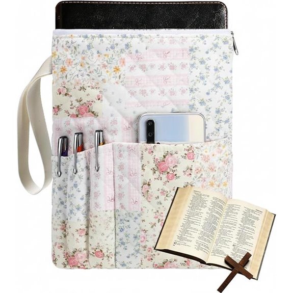 Gilprop Bible Book Sleeve with Zipper and Handle