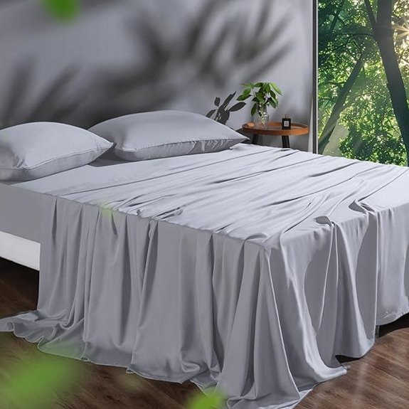 Tencel Queen Sheet Set - Breathable Cooling Soft